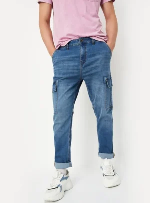 Urban Cargo Indigo – Premium Utility Tapered Jean